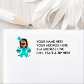 Strijd tegen eierstokkanker etiket (Insitu)