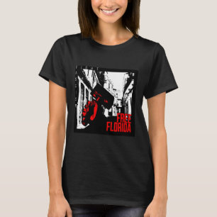 Strijd tegen het fascisme - Free Florida T-shirt