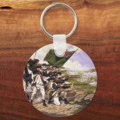 Strijd tegen Long Island door Domenick D'Andrea Sleutelhanger (Voorkant)