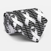 Strijd tegen longkanker wit lint stropdas (Opgerold)