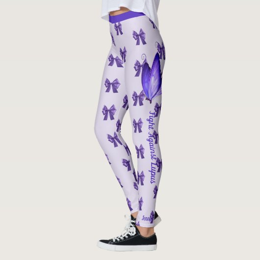 Strijd tegen Lupus Custom Text Vrouwen Leggings (Links)