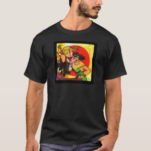 strijd tegen meisjes t-shirt
