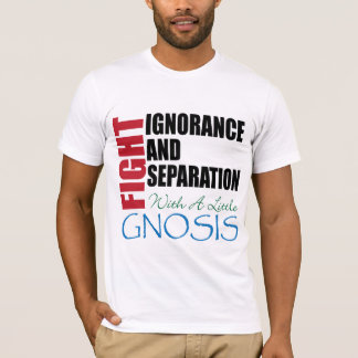 Strijd tegen onwetendheid met Gnosis T-shirt