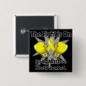 Strijd tegen Sarcoma Vierkante Button 5,1 Cm (Voorkant /achterkant)