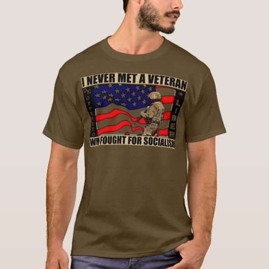 Strijd tegen socialisme? t-shirt (Voorkant)