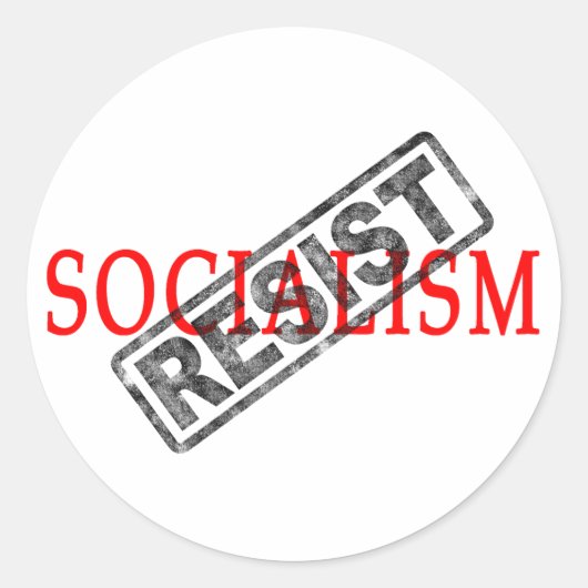 Strijd tegen stickers van het socialisme (Voorkant)