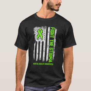 Strijd tegen Stigma Mental Health Matines Materie T-shirt