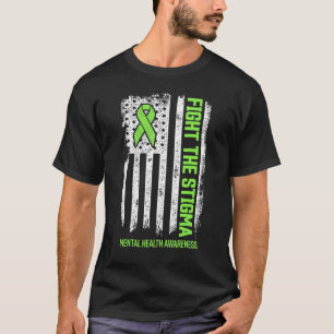 Strijd tegen Stigma Mental Health Matines Materie T-shirt