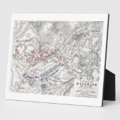 Strijd tegen Waterloo, 18 juni 1815, blad 1st (eng Fotoplaat (Zijkant)