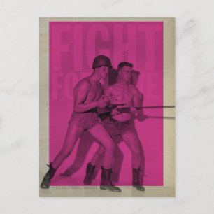  strijd voor liefde Pride Briefkaart
