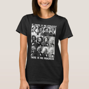 Strijd & Vooruitgang Leven van Frederick Douglass T-shirt