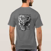 Strijdende wolven t-shirt (Achterkant)