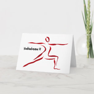 Strijder II Wenskaart Yogini Kaart