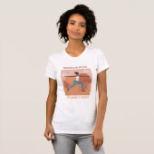 Strijder Pose, maar maak het sassy T-shirt (Voorkant volledig)