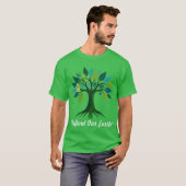 "Strijder van de aarde" T-shirt (Voorkant volledig)