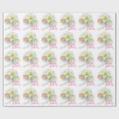 Strijdhellebores waterverf cadeaupapier (Vlak)