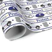 Strijdingspatroon pet cadeaupapier (Rol Hoek)