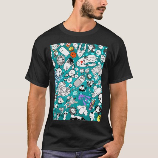 Strijdkatten T-shirt (Voorkant)