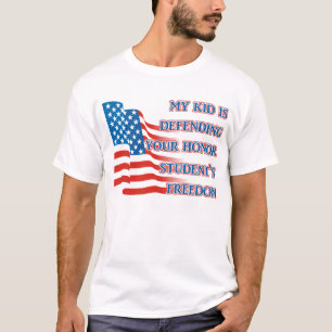 Strijdkrachten Vrijheid - Eer Student T-shirt