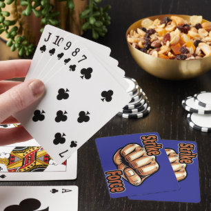 Strijdmacht Pokerkaarten