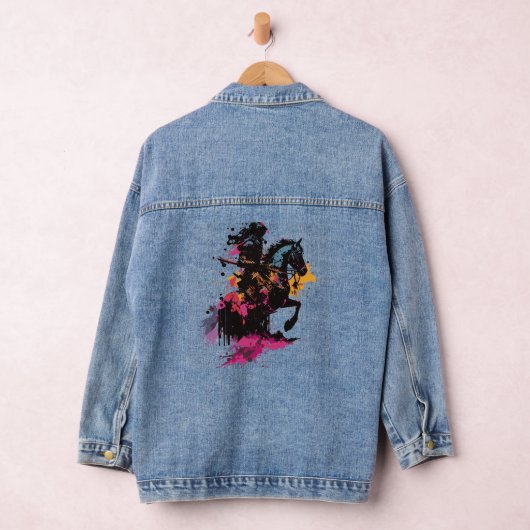 Strijdpaard in waterverf denim jacket (Hangar)