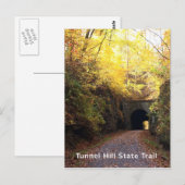 Strijdpad voor Illinois Tunnel Hill Briefkaart (Voorkant / Achterkant)