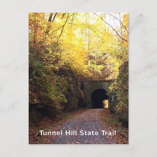 Strijdpad voor Illinois Tunnel Hill Briefkaart (Voorkant)