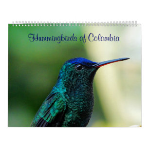 Strijdvogels in Colombia Kalender
