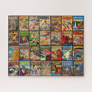 STRIJKGOED KOMISCHE BOEKEN PUZZEL 1940-50