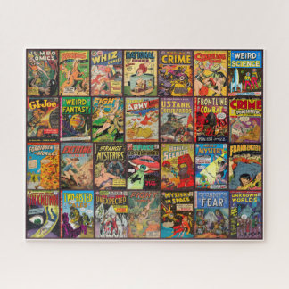 STRIJKGOED KOMISCHE BOEKEN PUZZEL 1940-50