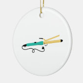 Strijkijzer Keramisch Ornament (Links)