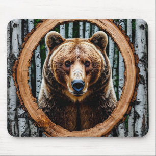 Strikante berenportret muismat