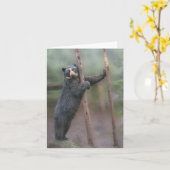 Strike a Pose - Bubu Notecard Kaart (Gele Bloem)