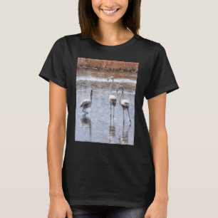 Strike A Pose Flamingo Waterverf 1 T-shirt