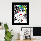 Strike a Pose Poster (Thuiskantoor)