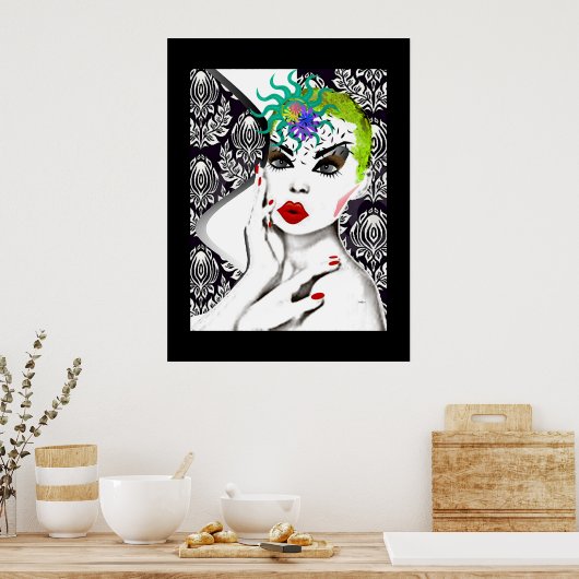 Strike a Pose Poster (Keuken)