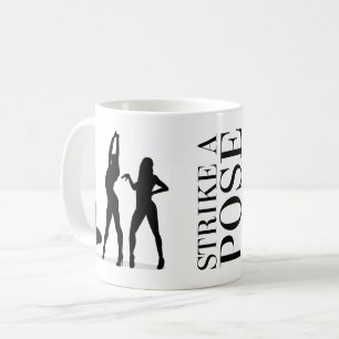 Strike a Pose - Vogue - afbeelding aan beide zijde Koffiemok