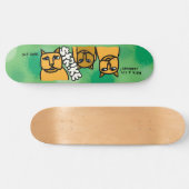 Strike "Cats" deck Skateboard (Horizontaal)