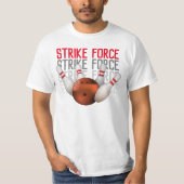 Strike Force Bowler Bowling T-shirt (Voorkant)