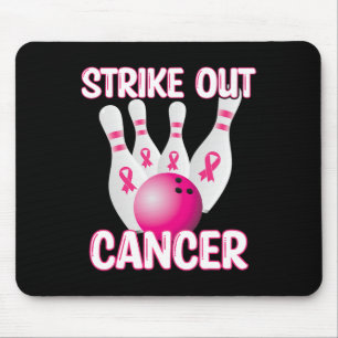 Strike Out Breast Cancer Awareness - Bowling Pink Muismat