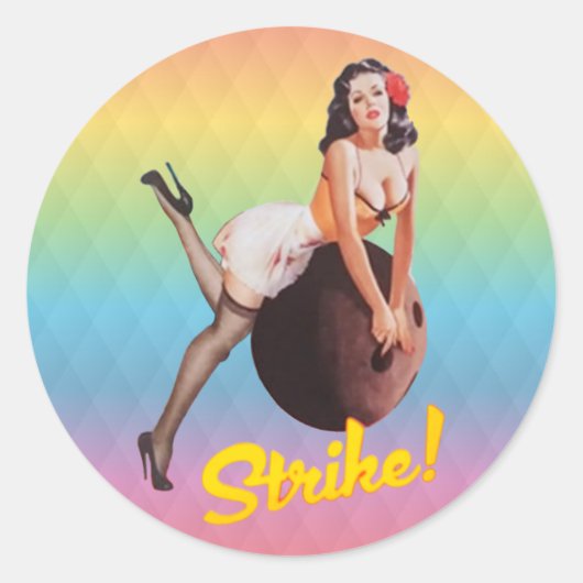 Strike. Stickers en labels (Voorkant)