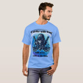 Strike with Frost - Ninja Ice Warrior T-shirt voor (Voorkant volledig)