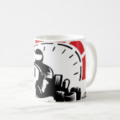 Strike with Style: The Ultimate karting Mug (Devant droit)