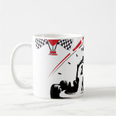 Strike with Style: The Ultimate karting Mug (Gauche)