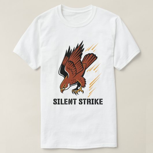 Strike Without Sound – Stealth Mode T-Shirt (Design devant)