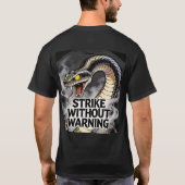 Strike Without Warning Snake Shirt (Achterkant)