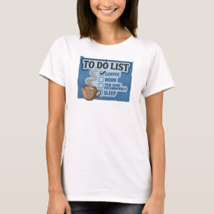 Striking Blue COFFIE WERK ECHTE MISDAAD T-shirt