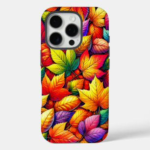 Striking Herfstblad Patroon Hoesje