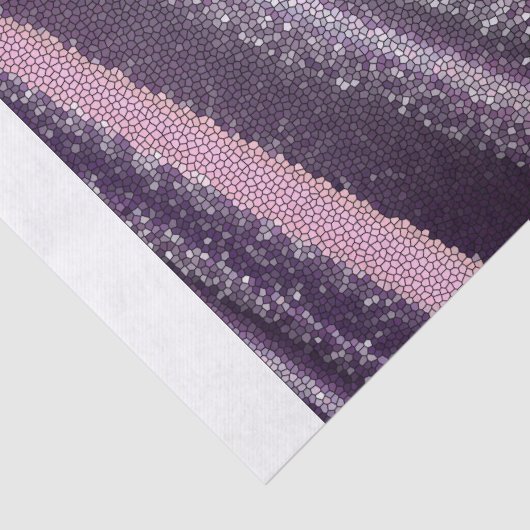 Striking pink & purple splash with glamour & punch tissuepapier (Detail)