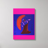 Strikingly Beautiful Creature Canvas Afdruk (Voorkant)